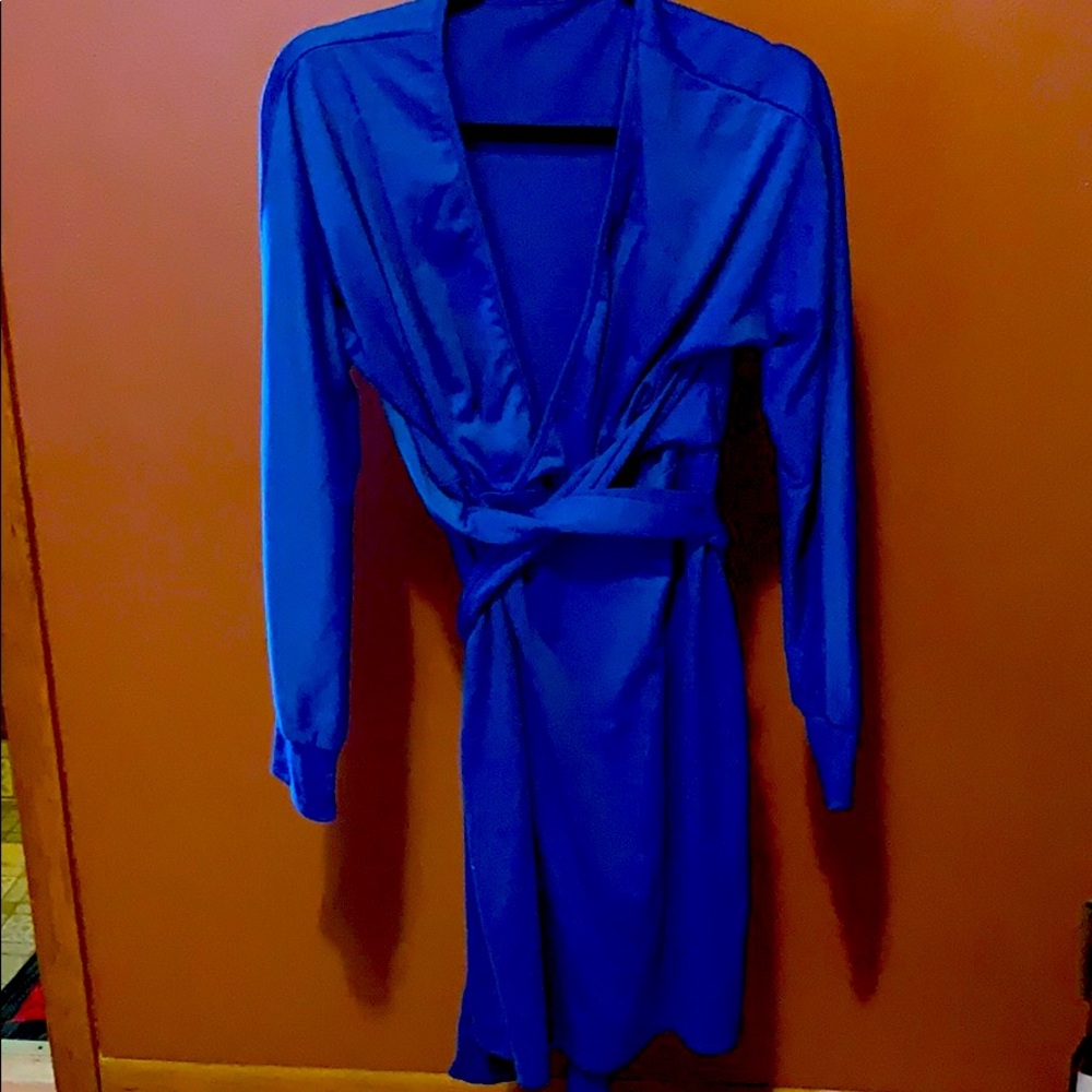 Blue dress